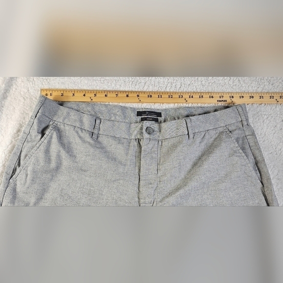 Marc Anthony Men's Luxury Chino Shorts Gray Size 40 Dress Shorts - Picture 6 of 6
